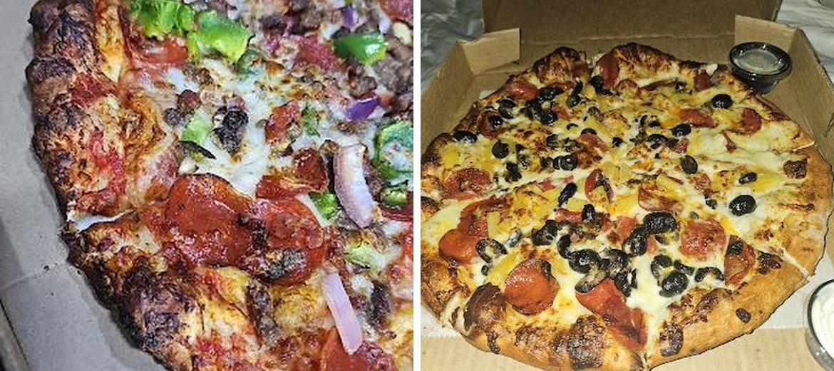 Horizon Pizzano Menu
